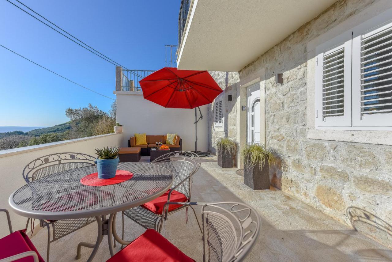 Polly Apartments With Swimming Pool Babino Polje 外观 照片